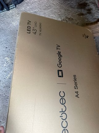Televisor Cecotec LED 43 UHD Google TV
