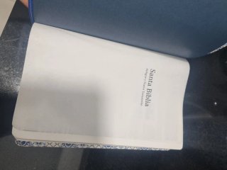 Biblia Rvr 1960 Letra Grande Tamaño Manual Sími...