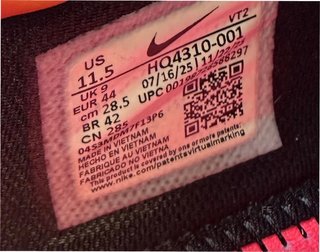 Nike Mind 002 Negro Hyper Crimson - 44
