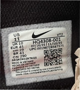 Nike Mind 002 Black Hyper Crimson Talla 45