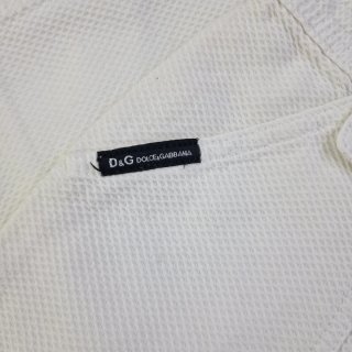 Pantaloni D&G Crop bianchi taglia XS