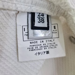 Pantaloni D&G Crop bianchi taglia XS