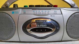 Aiwa CS-P500 Radio Portatile Vintage