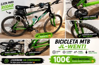 Bicicleta MTB JL-Wenti 26 Aluminio