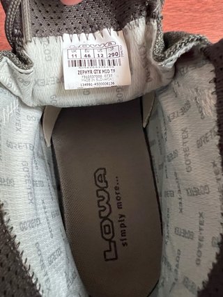 Botas Lowa Zephyr Talla 46 Gore-Tex