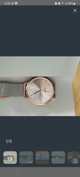 Reloj CLUSE Malla Rosa Oro