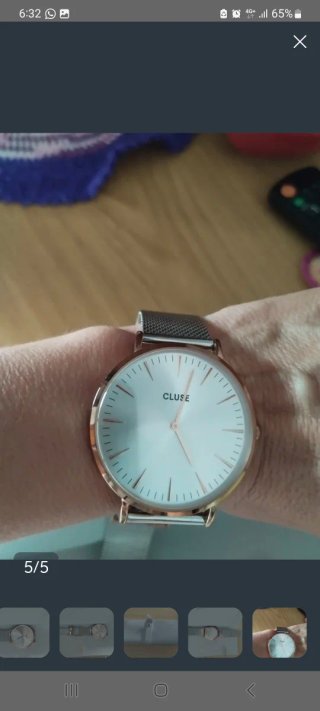 Reloj CLUSE Malla Rosa Oro
