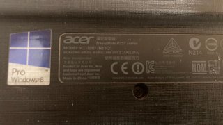 Portátil Acer TravelMate P257 Series Negro