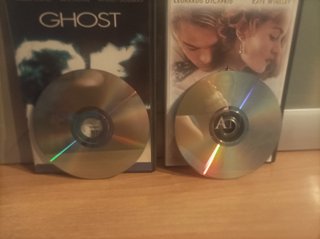Películas DVD Ghost y Titanic