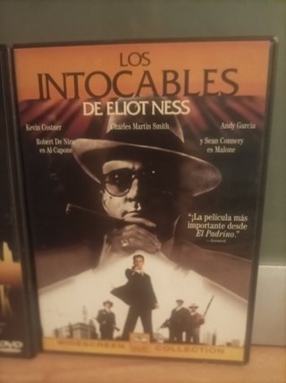 DVD Gangs of New York y Los Intocables