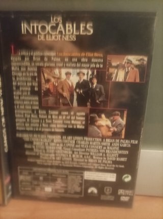 DVD Gangs of New York y Los Intocables