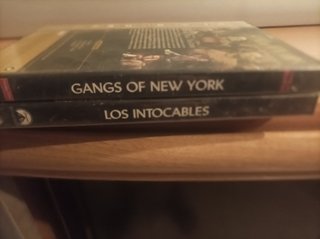DVD Gangs of New York y Los Intocables
