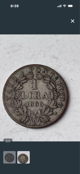 Lote monedas mexicanas y Estados Pontificios
