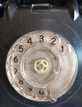 Teléfono antiguo portugués 1969