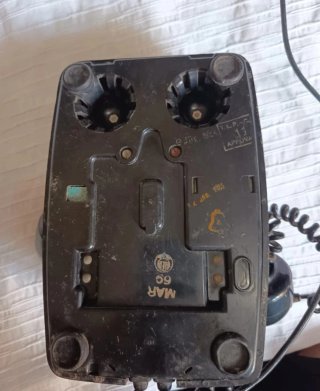 Teléfono antiguo portugués 1969