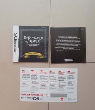 GIOCO NINTENDO DS - SPETTACOLO DI MAGIA