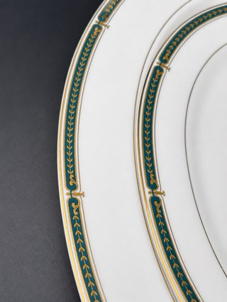 2 Vassoi ovali  L'Atelier Art de Table Bone China
