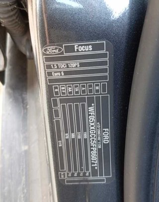 Guantera ford focus lim. black&red 461921