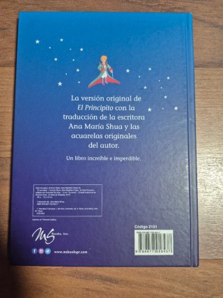 El Principito – Tapa dura – Traducción Ana María