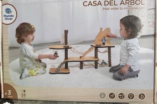 Casa árbol madera (Aldi)