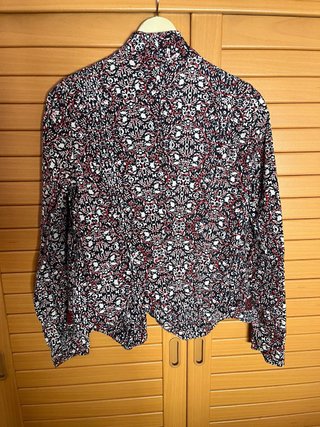 Chaqueta Mango Suit Estampada Talla S