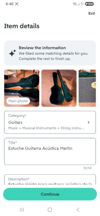 Estuche Guitarra Acústica Martin DM15