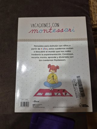 Vacaciones con Montessori, 4 años