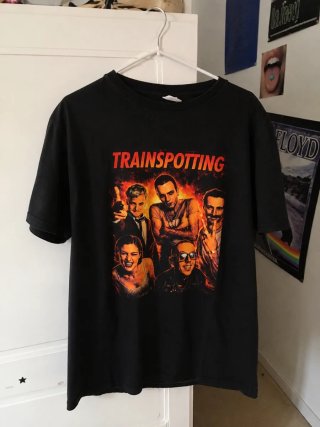 Camiseta Trainspotting Negra