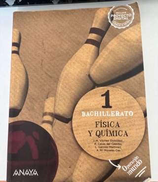 LIBROS 1 BACH CIENCIAS