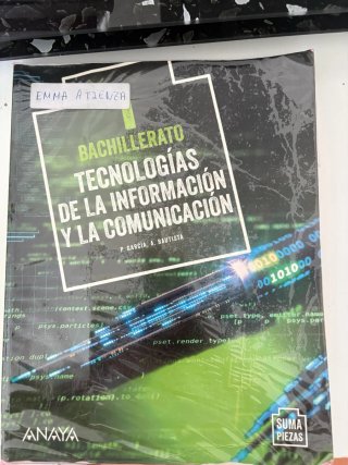 LIBROS 1 BACH CIENCIAS