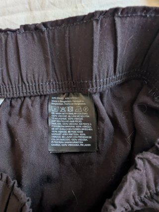 Pantalón H&M negro ancho