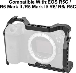 SUNLYTOUR jaula Canon R5 R6 ARRI Cold Shoe Arca
