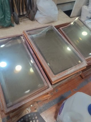 Vidrios Puerta Provenzal Madera