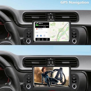 LSLYA Autoradio 7'' Carplay Android Fiat Panda