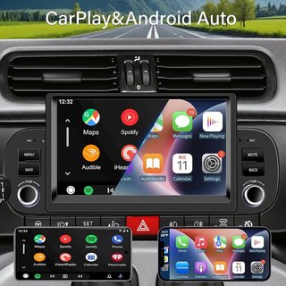 LSLYA Autoradio 7'' Carplay Android Fiat Panda