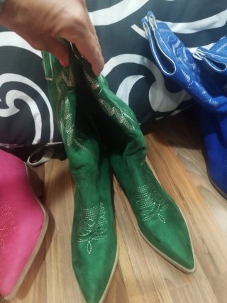 Botas cowboy coloridas