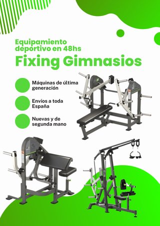 Máquinas de Gimnasio Fixing Gimnasios