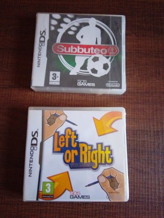Giochi Nintendo DS: Left or Right, Subbuteo, Il Mi