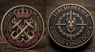 Moneda Unidad Cinológica Tercio del Sur