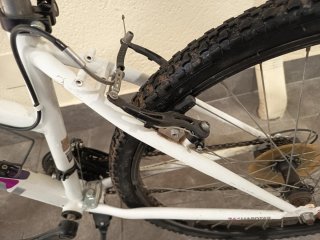 Bicicleta Junior Blanca 26
