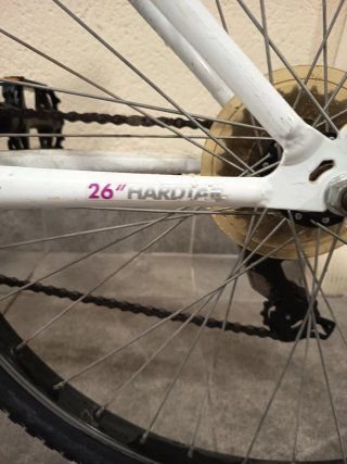 Bicicleta Junior Blanca 26
