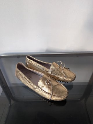 Castellano Madrid 1920 Mocasines Dorados - 38