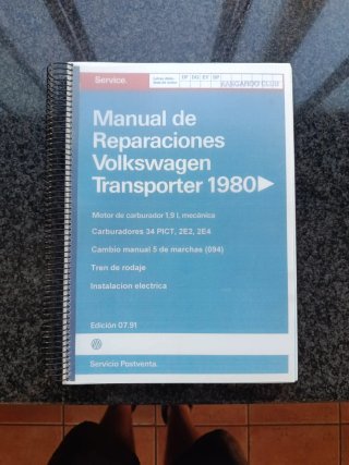Manual Reparaciones VW Transporter T3 Gasolina