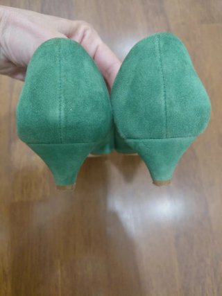 Zapatos verdes Zara