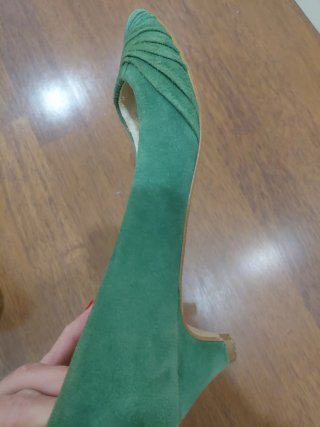 Zapatos verdes Zara