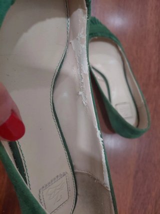 Zapatos verdes Zara