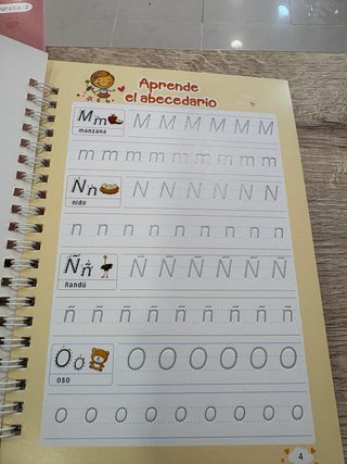 Cuadernos de caligrafia y mates