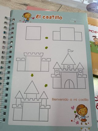 Cuadernos de caligrafia y mates