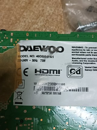 soporte, pies de DAEWOO 40DM53FA1 , (sku-92)