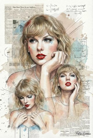 Colección 10 pósters Taylor Swift